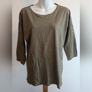 Columbia Olive Long Sleeve Women's Tee